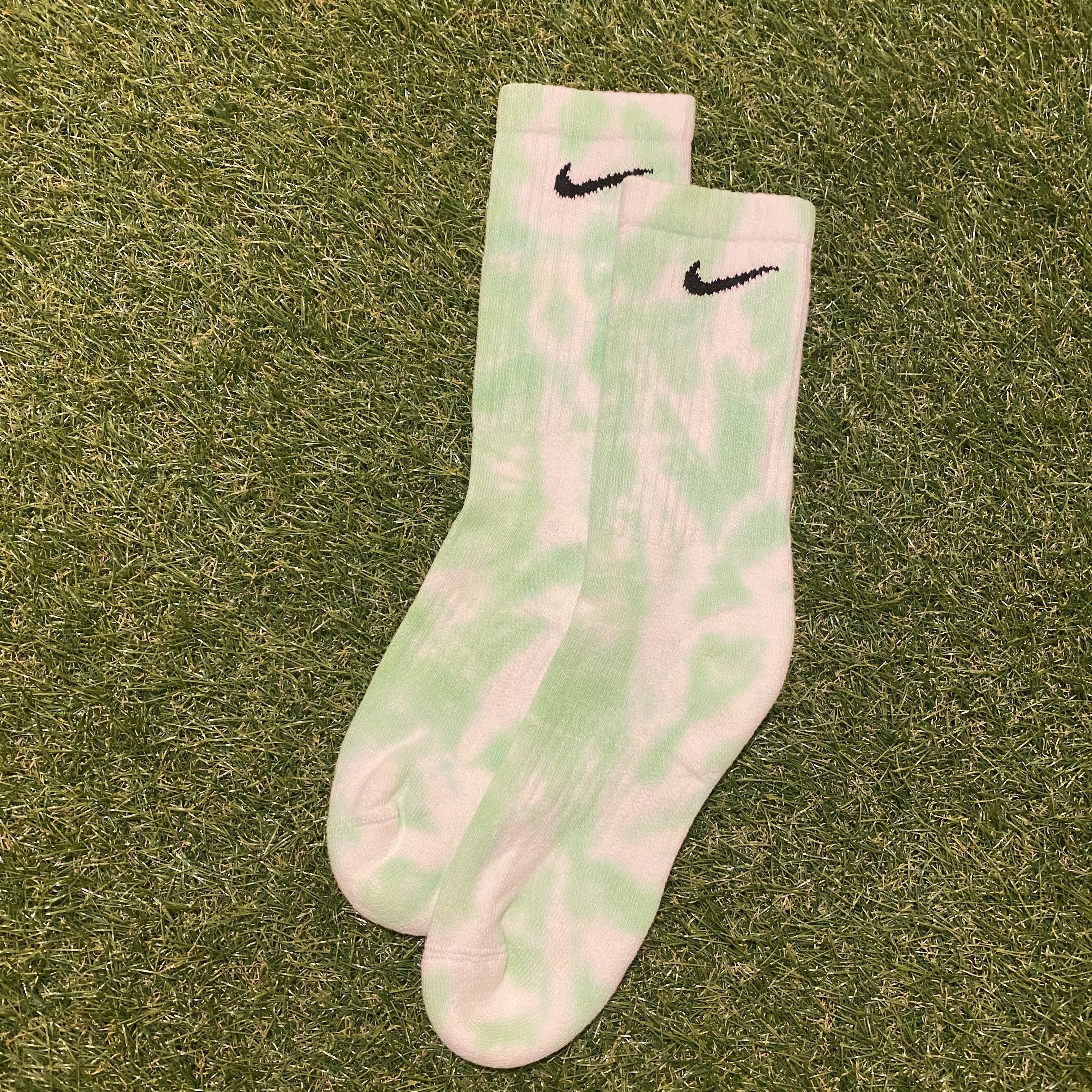 Nike 'Neon Green' Crew Socks – Custom